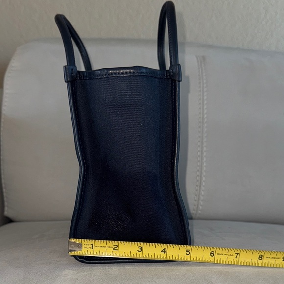 Kate Spade Ella Navy and Cream Striped Small Tote Bag - Picture 5 of 7